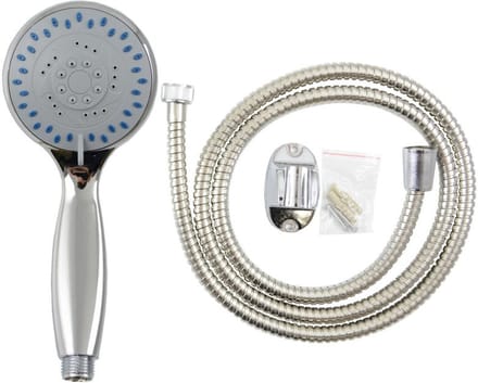 B-Home Douchekop 3 in 1 functie - met doucheslang 150 cm - Zilver - Douchekoppensets - Badkameraccessoires