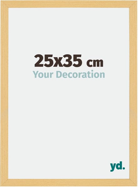 Your Decoration - Fotolijst 25x35 cm - MDF - Beuken Decor - Mura