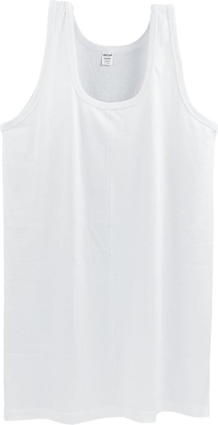 Onderhemd - SQOTTON® - King size - Wit - 4XL/5XL
