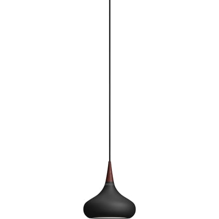 FRITZ HANSEN Orient P1 hanglamp zwart/roze Ø 22,5