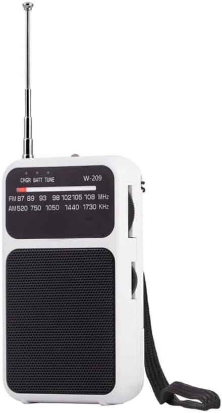 Draagbare Digitale Radio voor Ouderen - Compact en Eenvoudig in Gebruik