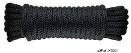 Landvast 14 mm × 10 meter | 3 Strengen | Zwart