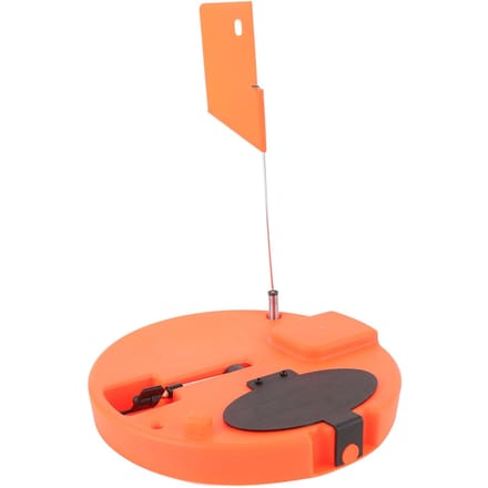 IJsvissen Tip Up Visgerei Gereedschap Met Vlaggenstok Voor Winter Draagbare Visaccessoires white