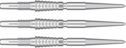Target Swiss Points Storm LNC Silver 35 mm