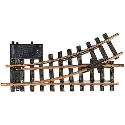 G LGB rails 12150 Wissel, Elektrisch, Links 300 mm 30 ° 645 mm 1 stuk(s)