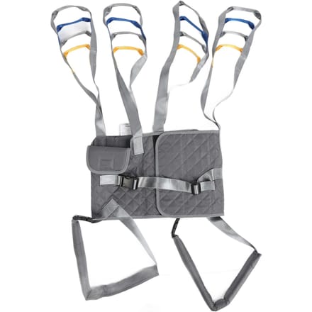 Verstelbare loopband met een laadvermogen van 227 kg, medische tilband voor ouderen met een beperking gray