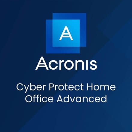 Acronis Cyber Protect Home Office Advanced, 250 GB Cloud Storage 1 Apparaat