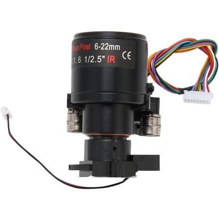 Gemotoriseerde zoomlens 6?22mm 5MP Brandpuntsafstand Hoge Precisie Auto Zoom Autofocus IR Correctie D14 black