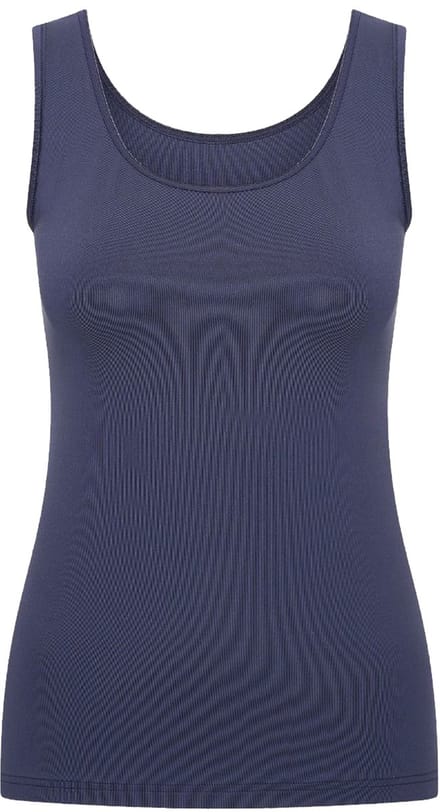 RJ Pure Color Dames Hemd Extra Lang Donkerblauw 3XL