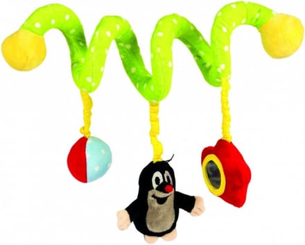 Babyspiraal Kinderwagenhanger de kleine mol Little Mole Krtek