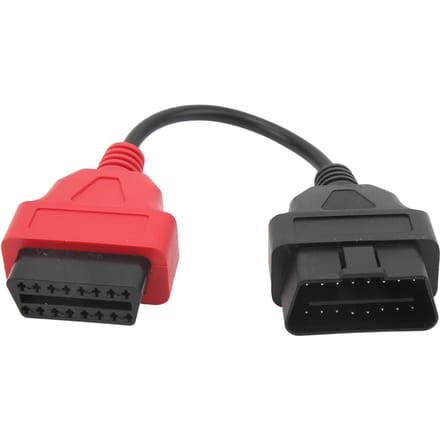 OBD2 Scanner Adapterkabel Rood SRS Diagnostische Kabel Vervanging voor Fiat EcuScan red