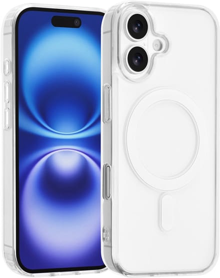 TUNIQ Back cover voor iPhone 17 - MagSafe - Transparant - Minimalistisch Ontwerp