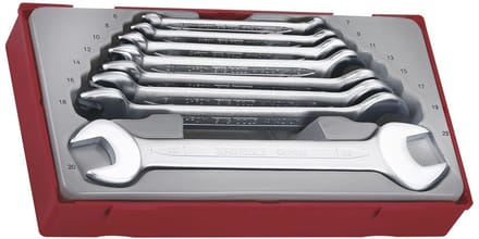 TengTools steeksleutelset 6-22mm (8 delig) in tray TT6208