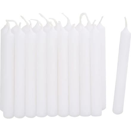 Boomkaarsen "Basic" - Wit