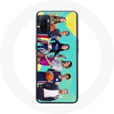 Oppo A53 hoesje Streef je dromen na en karakterposter