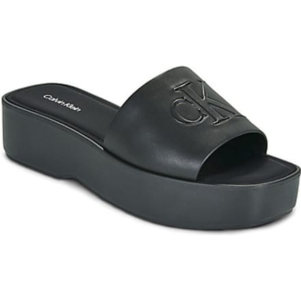 Sandalen met sleehak Calvin Klein Jeans FLATF SNDL LTH MG