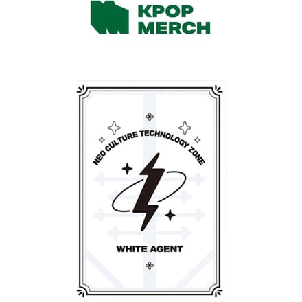 NCT - Carte Coupon NCT ZONE version AGENT BLANC black