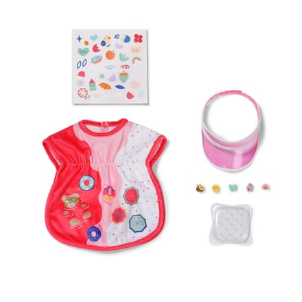 Zapf Creation BABY Born Strandoutfit 43cm Poppenkleding