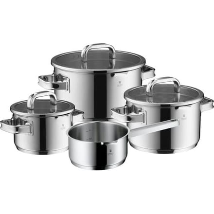 WMF Function 4 Advanced - Pannenset - 4-delig - Inductie - Met Deksel - RVS - Geschikt voor alle warmtebronnen