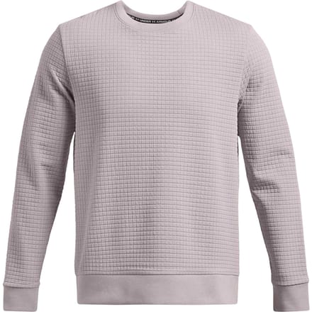 Under Armour Heren-trui met vierkante hals (Grijs)