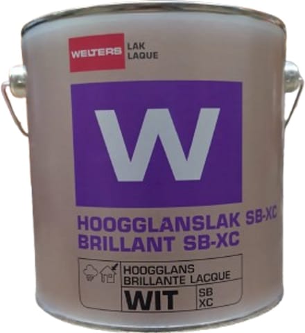 Welters lak hoogglans voor buiten standgroen 2.5 liter