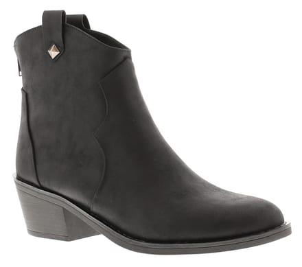 Women's Rocket Dog Yolanda Western Ankle Boots in Black