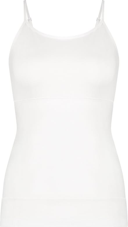 Ten Cate Basics spaghetti top shape wit voor Dames | Maat L