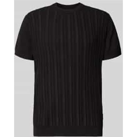 T-shirt met kabelpatroon