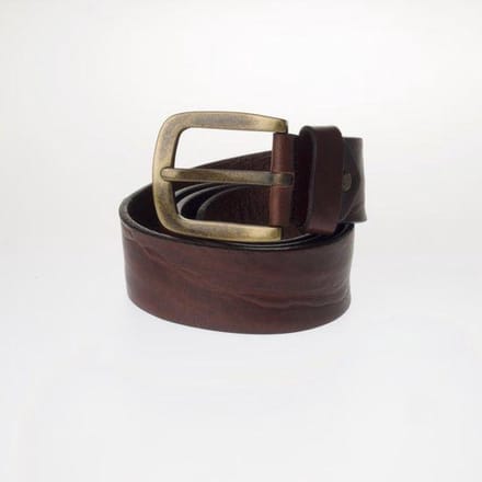 Klassieke Heren Riem - Bruin – 105cm / 4cm - Sluis Leder Classico