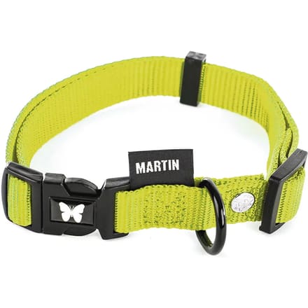 Verstelbare nylon hondenhalsband klassiek Martin Sellier M