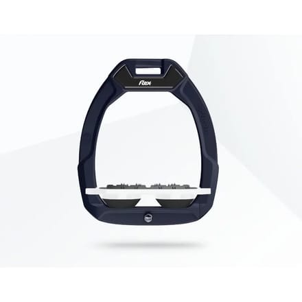 Veiligheidsstijgbeugels Plat Ultra Grip Rood/Wit/Zwart Flex-On Safe-On