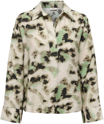 JDY - JDYMILLIE L/S LOOSE TOP WVN - Dames - Blouses