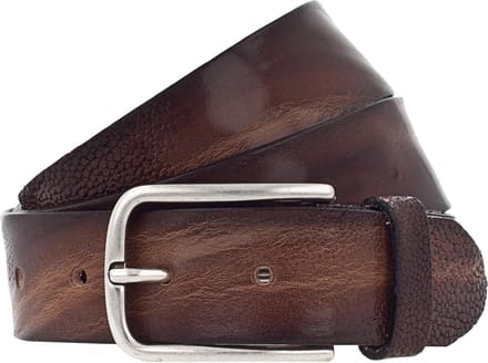 Vanzetti Riem leer - Jongens - 100 cm - braun