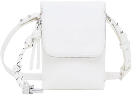 Desigual Telefoontasje Mone Phone Bag White Wit