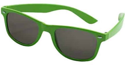 Folat - Bril neon groen