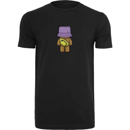 Mister Tee - Mister Tee Bear Heren Tshirt - 4XL - Zwart