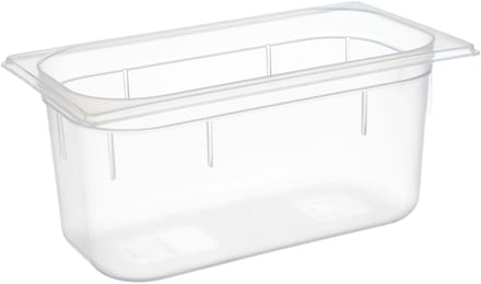 APS Gastronormbak - GN Bak - Polypropyleen - 32,5 x 17,6 cm - 5,3 Liter - Vaatwasserbestendig