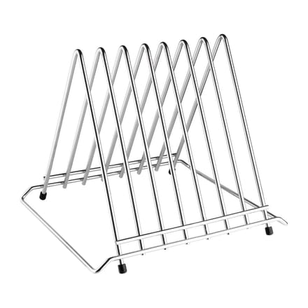 Hygiplas Heavy-Duty RVS Snijplankrek 7 Sleuven - Hygiplas CH052