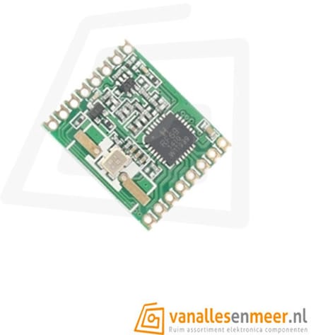 Zend ontvanger module RFM69HW 433MHz