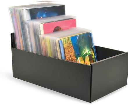 TIM® Cd Opbergdoos - Cd Opbergsysteem - Cd Koffer - Zwart - 26cm x 16cm x 12cm