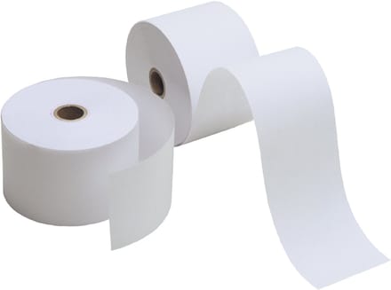 Kores Kassarollen, 37 mm x 8 m x 12 mm, wit