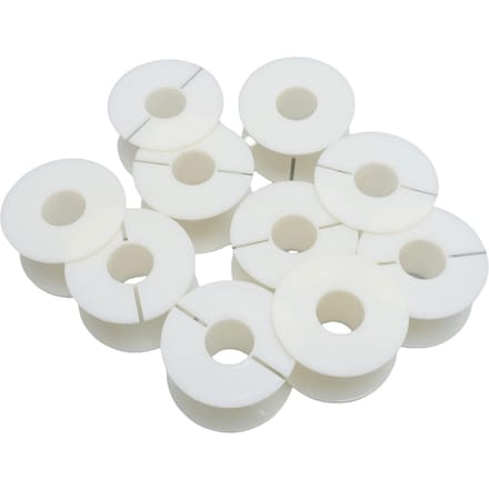 20 Stuks Ronde Spoel Draadspoel Frame Inductor Wikkel Frame voor DIY Luidspreker Crossover 50mm white
