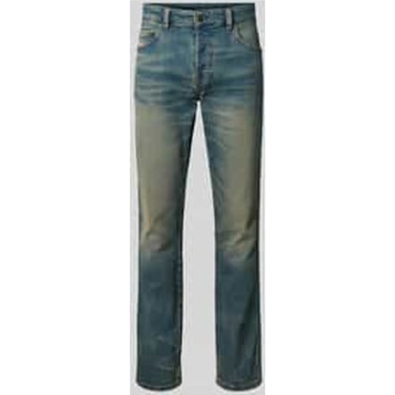 Low waist slim fit jeans met labelpatch