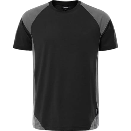 Fristads Heavy T-shirt 7046 GTM - Zwart/Grijs - L