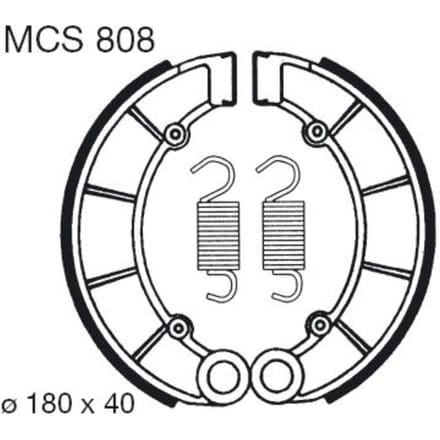 Remschoenset TRW MCS808