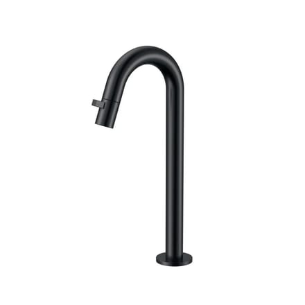 DutchLine - Round XL Fonteinkraan 300mm – Mat zwart