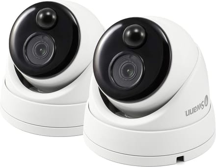 1080p Full HD Thermische Sensing Dome CCTV-camera's - 2 Pack