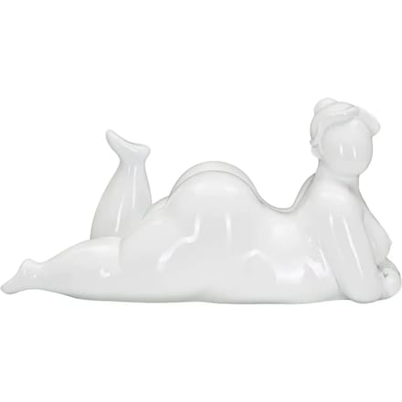 Beeldje Mauro Ferretti Donnina Yoga Relax