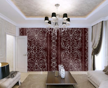 Vintage Pattern Photo Wallcovering