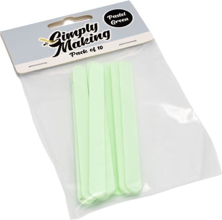 Simply Making Cakesicle Sticks Standard Pastelgroen pk/10